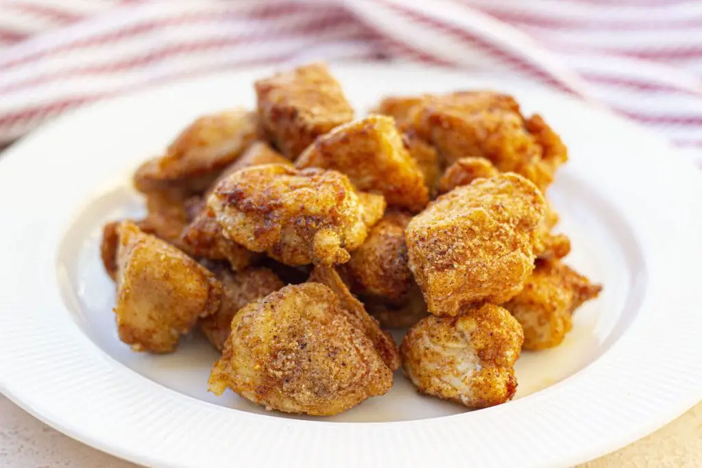 Receta fácil de picaduras de pollo instantáneas Receta fácil de picaduras de pollo instantáneas