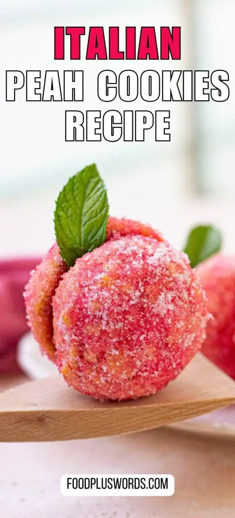 Receta italiana de galletas de durazno Receta italiana de galletas de durazno