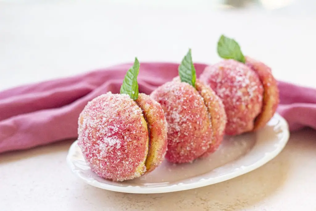 Receta italiana de galletas de durazno Receta italiana de galletas de durazno