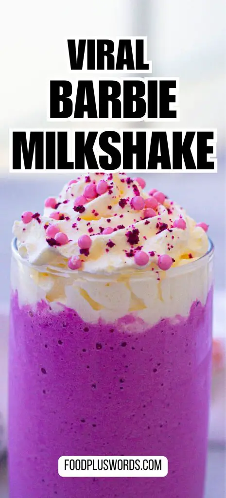 El batido viral de Barbie que puedes hacer en casa El batido viral de Barbie que puedes hacer en casa