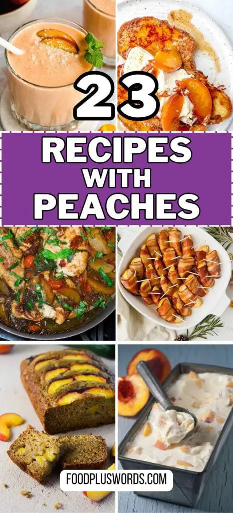 25 recetas de durazno que extenderán el verano todo el año