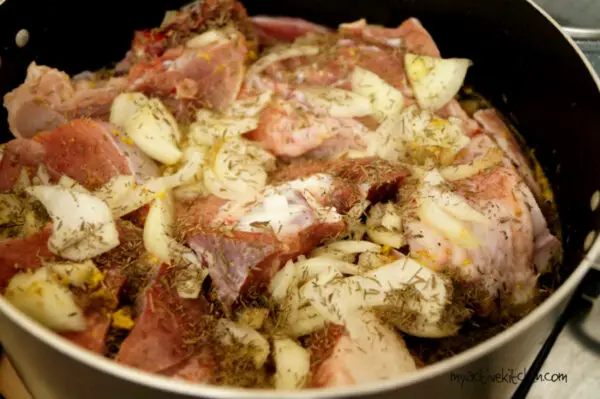 Guiso de buka sin tomate Guiso de buka sin tomate