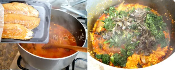 Egusi Elefo Meta (Efo elegusi)