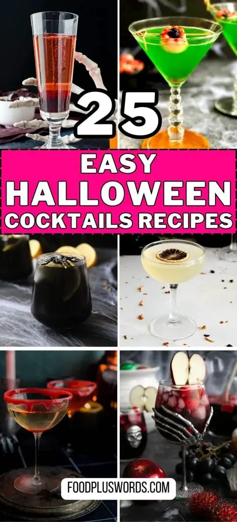 25 cócteles de Halloween que encantarán a tus invitados 25 cócteles de Halloween que encantarán a tus invitados