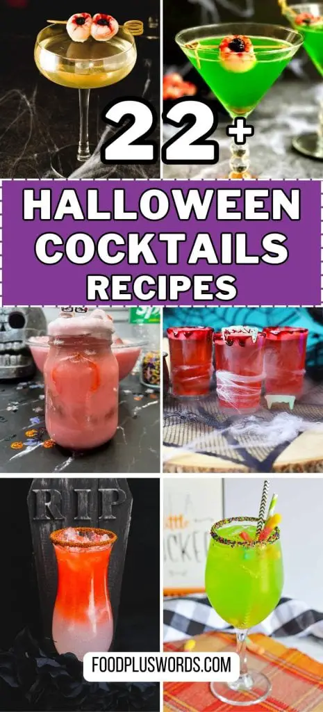 25 cócteles de Halloween que encantarán a tus invitados 25 cócteles de Halloween que encantarán a tus invitados