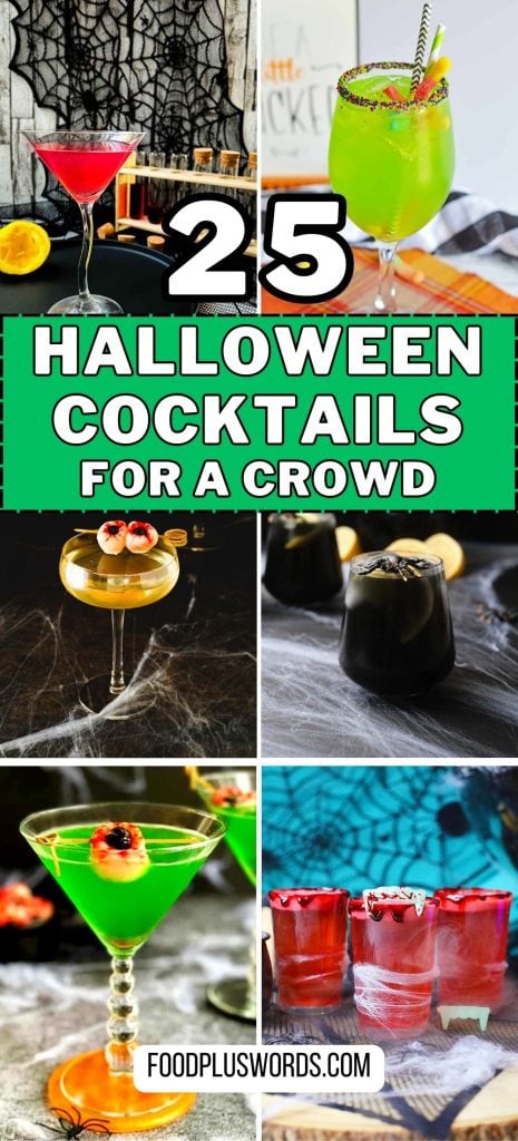 25 cócteles de Halloween que encantarán a tus invitados