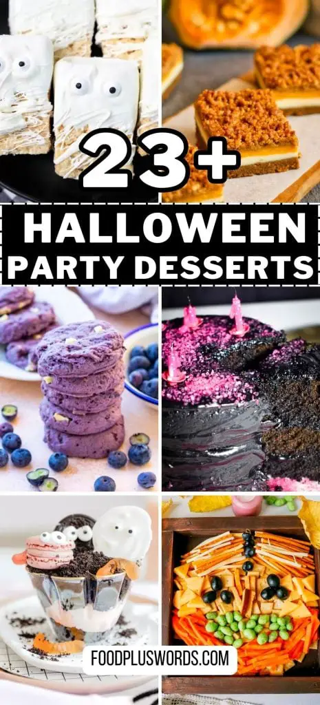¡25 postres de Halloween que te encantarán!