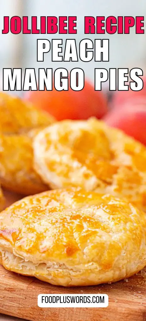 Pastel de melocotón y mango Receta Jollibee Copycat