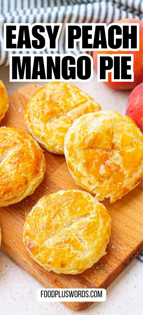 Pastel de melocotón y mango Receta Jollibee Copycat