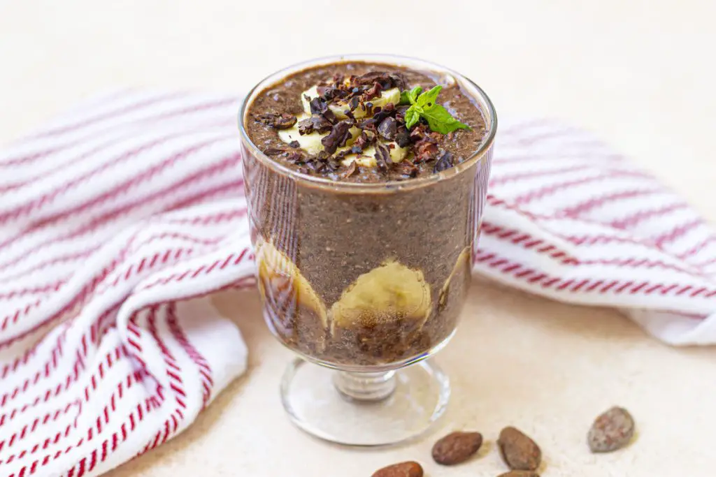 Budín de plátano y semillas de chía fácil y saludable