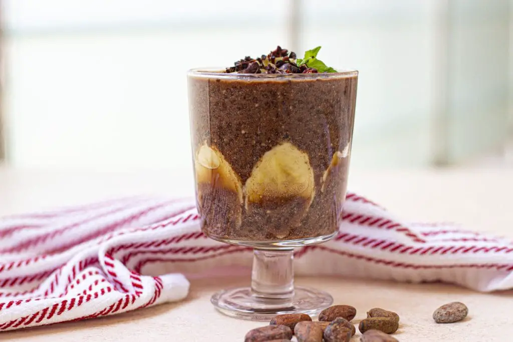 Budín de plátano y semillas de chía fácil y saludable