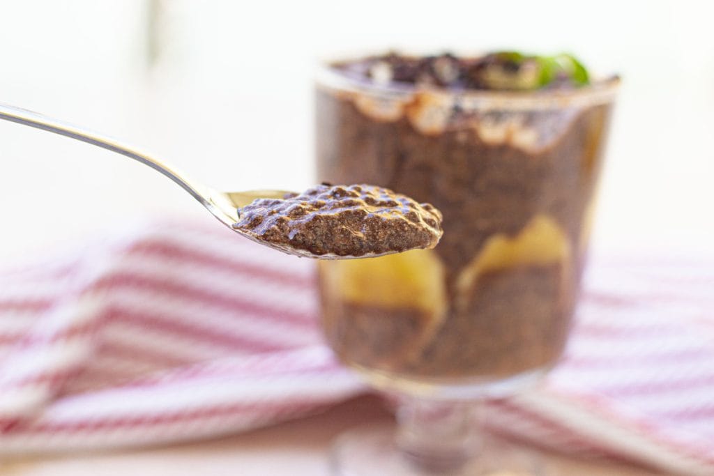 Budín de plátano y semillas de chía fácil y saludable