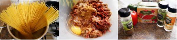 Espagueti y albóndigas Espagueti y albóndigas