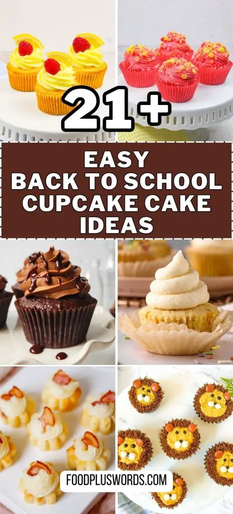 25 ideas de cupcakes para el regreso a clases que llevarán tu paladar de viaje