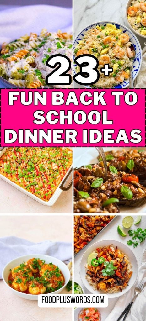 25 ideas para la cena de regreso a clases que tus hijos realmente comerán