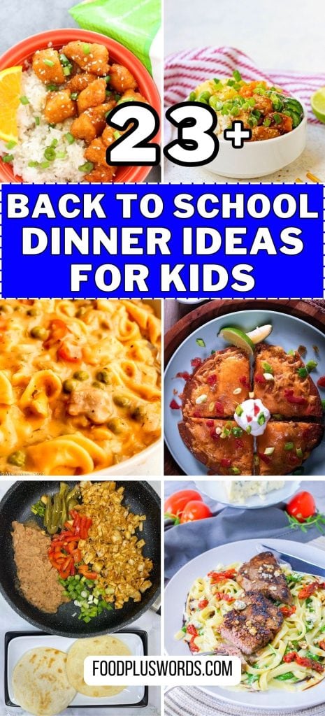 25 ideas para la cena de regreso a clases que tus hijos realmente comerán