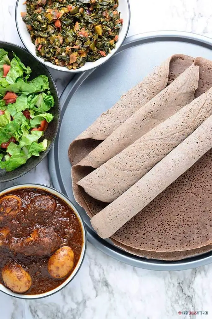 INJERA – Receta de Teff Injera 100% sin gluten