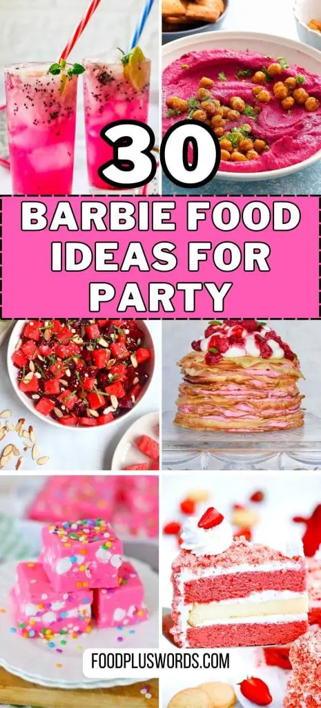 ¡34 ideas de comida de Barbie para alegrar tu vida! ¡34 ideas de comida de Barbie para alegrar tu vida!