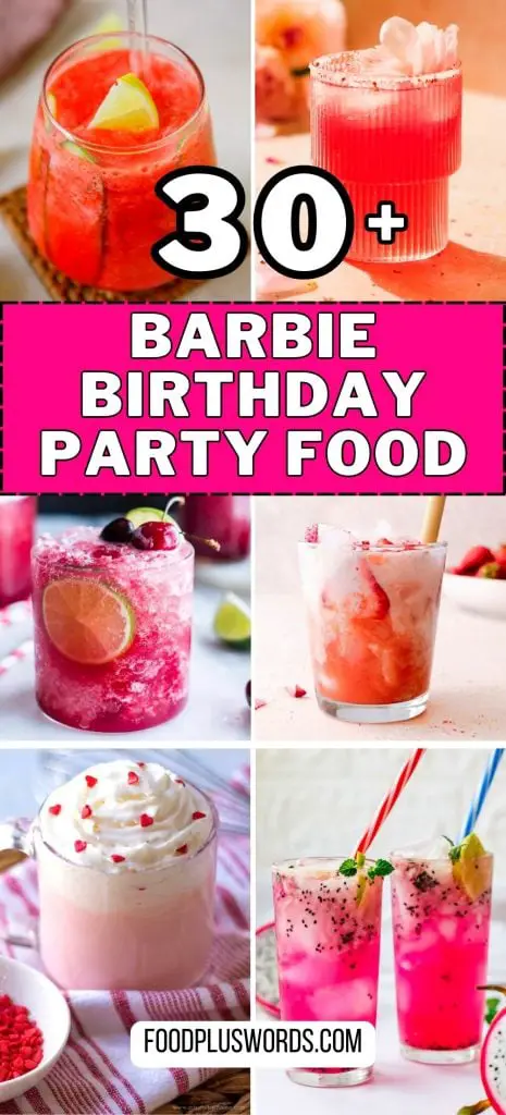 ¡34 ideas de comida de Barbie para alegrar tu vida! ¡34 ideas de comida de Barbie para alegrar tu vida!