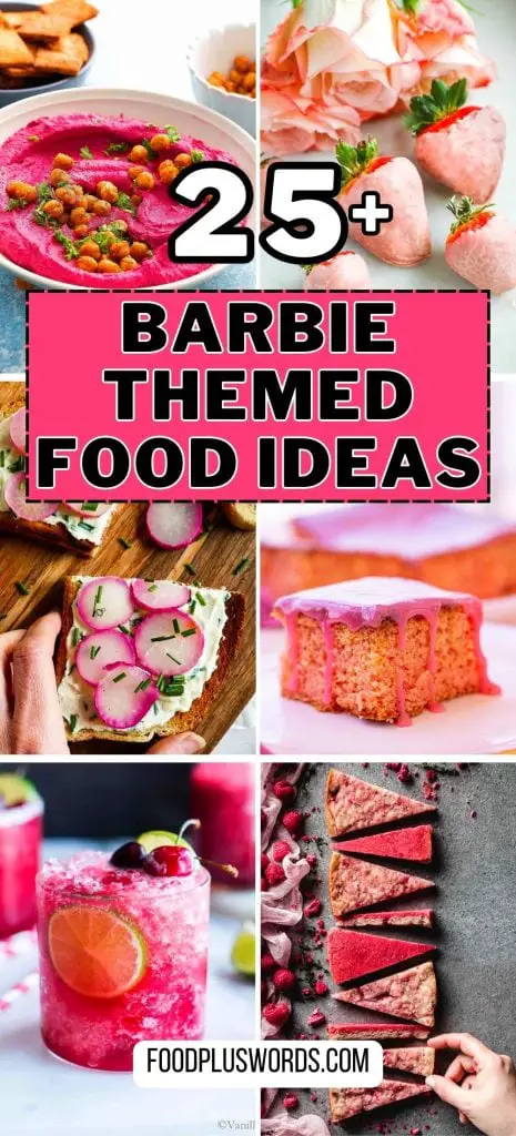 ¡34 ideas de comida de Barbie para alegrar tu vida! ¡34 ideas de comida de Barbie para alegrar tu vida!