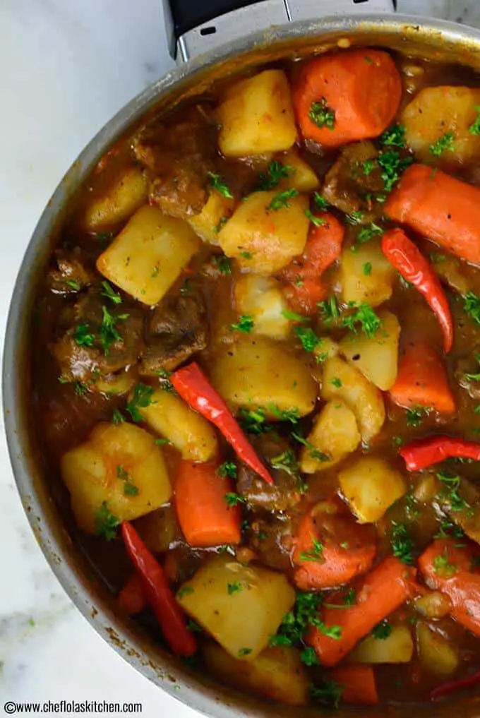 Patatas de ternera estofadas Patatas de ternera estofadas