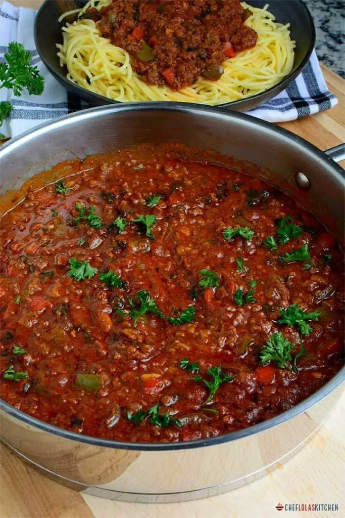 Salsa de espagueti sencilla Salsa de espagueti sencilla
