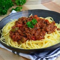 Salsa de espagueti sencilla Salsa de espagueti sencilla