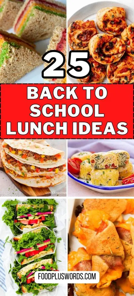 25 ideas para el almuerzo de regreso a clases que harán que tus hijos salten de alegría