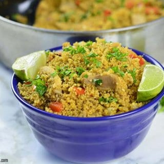 Cuscús de pollo y verduras Cuscús de pollo y verduras