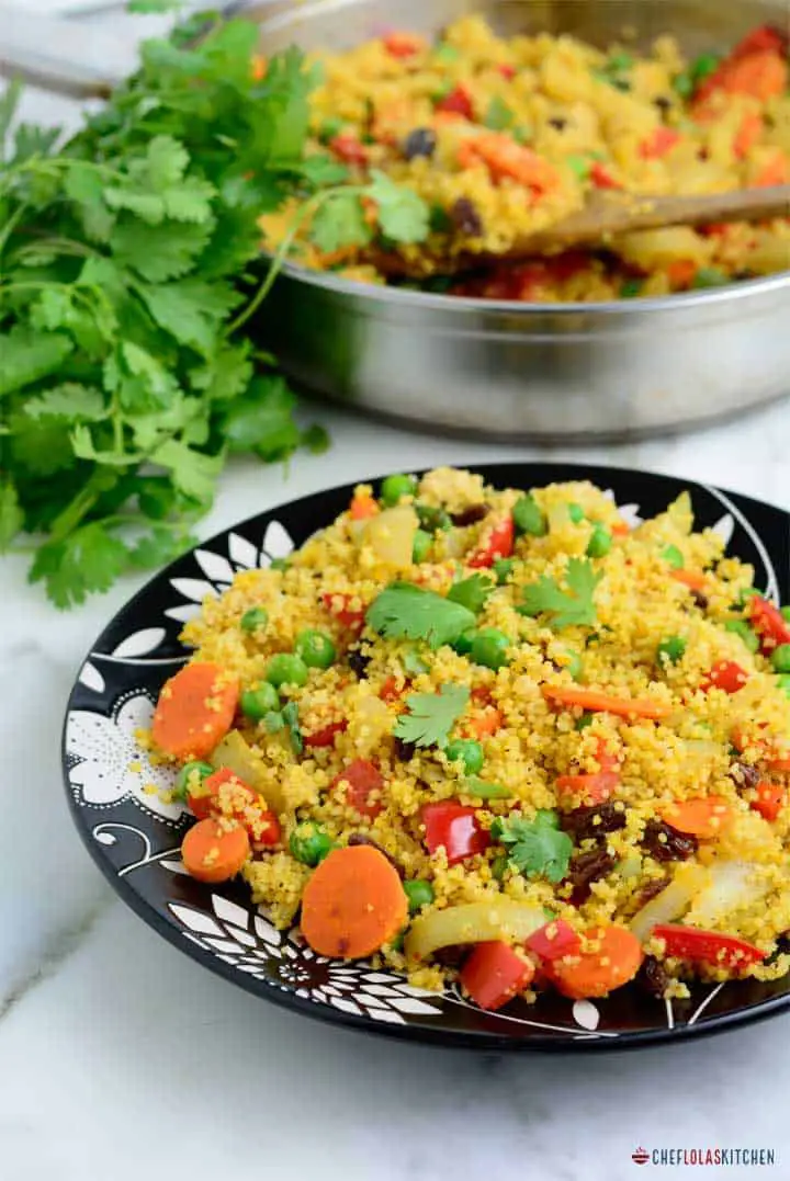 Cuscús de pollo y verduras Cuscús de pollo y verduras