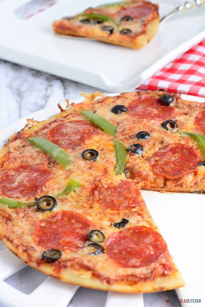 Pizza sin amasar – lista en 20 minutos