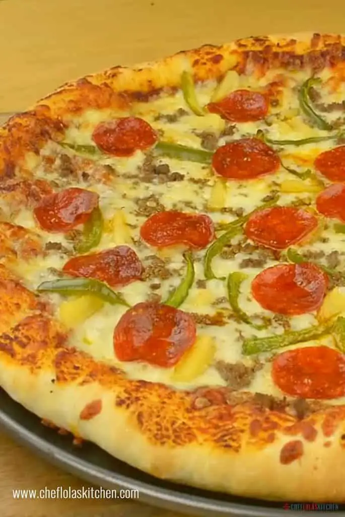Receta de pizza casera (desde cero) Receta de pizza casera (desde cero)