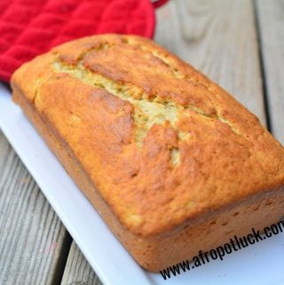 Pastel de plátano/pan de plátano