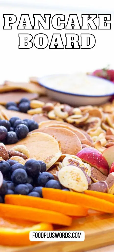 Tabla de embutidos para panqueques