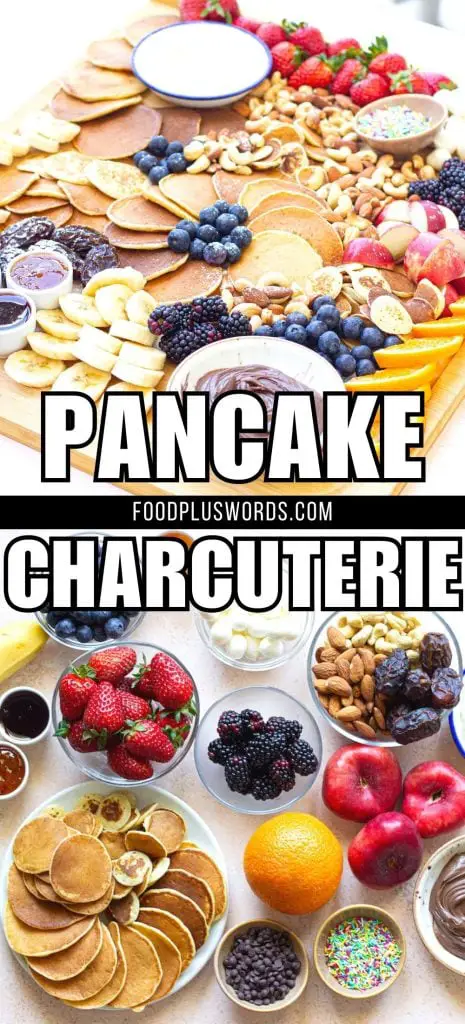 Tabla de embutidos para panqueques