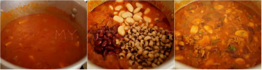 3 chiles de frijol (frijoles al vapor) 3 chiles de frijol (frijoles al vapor)