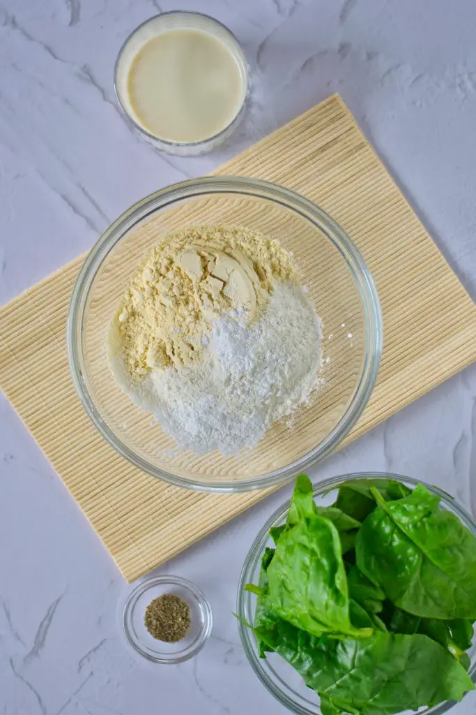 Receta de tortitas de espinacas sin huevo Receta de tortitas de espinacas sin huevo