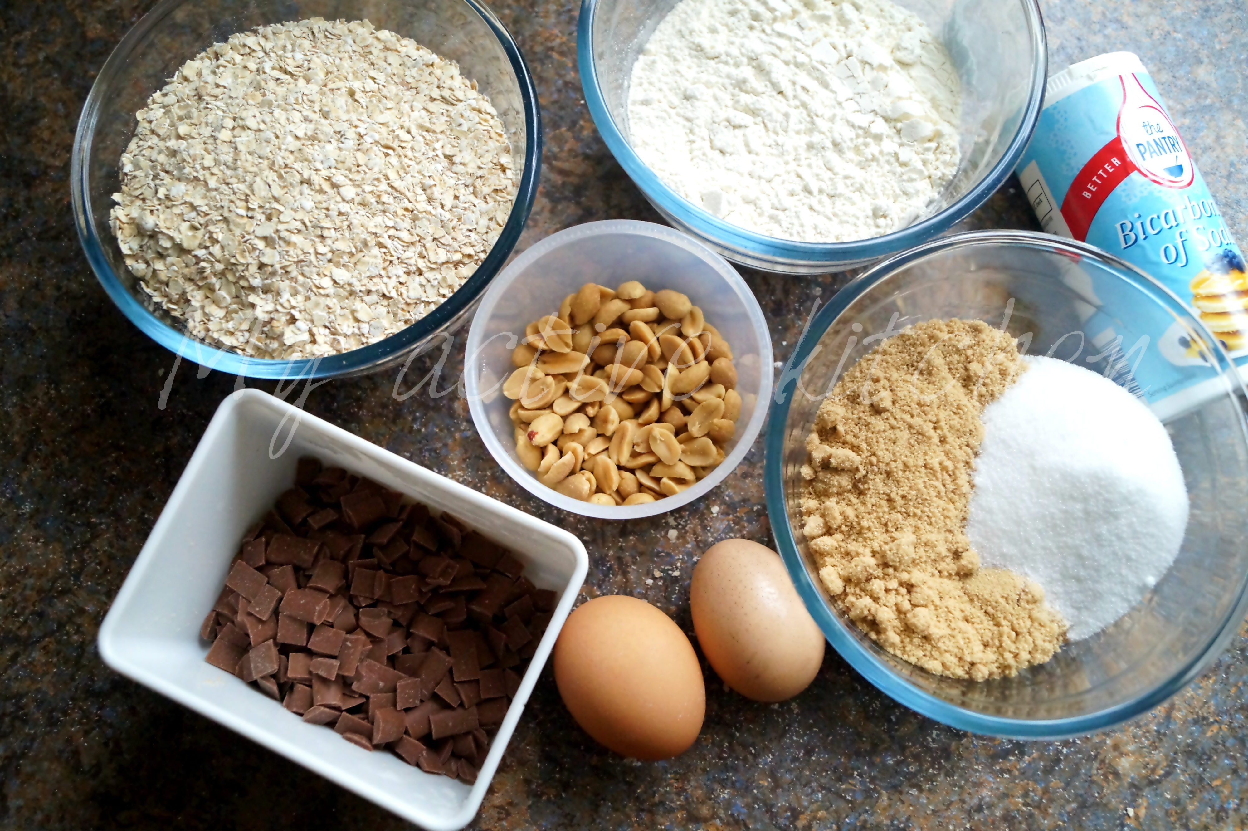 Galletas de avena con nueces Galletas de avena con nueces