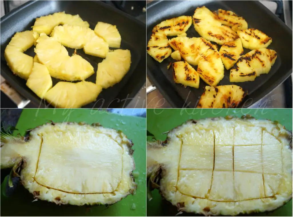 Arroz frito con piña fácil Arroz frito con piña fácil