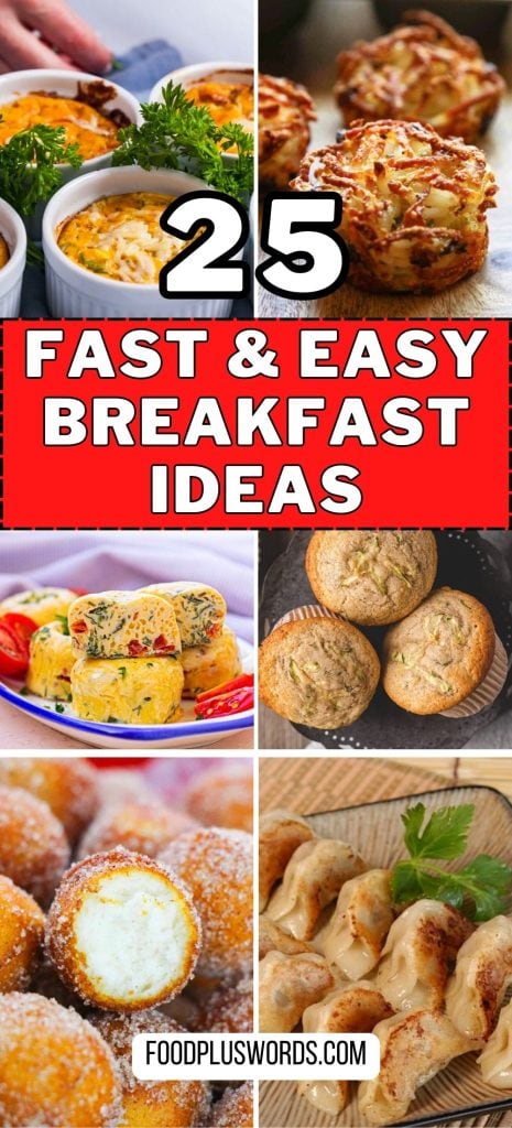 25 ideas de desayunos pequeños para las mañanas en movimiento