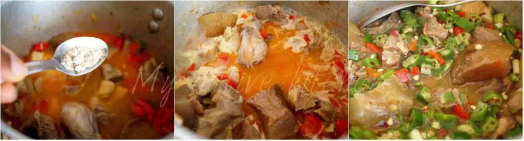 Estofado de okra del Sr. Monday