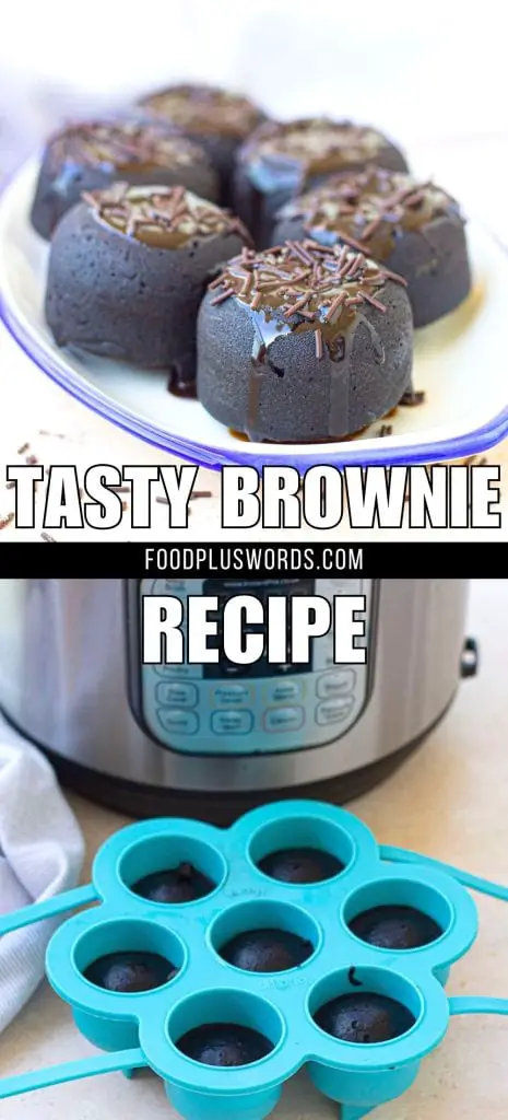 Deliciosa receta instantánea de bocaditos de brownie