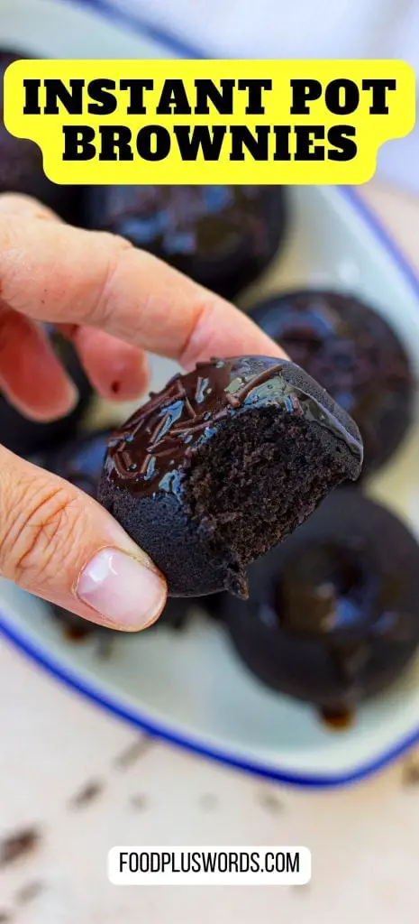 Deliciosa receta instantánea de bocaditos de brownie