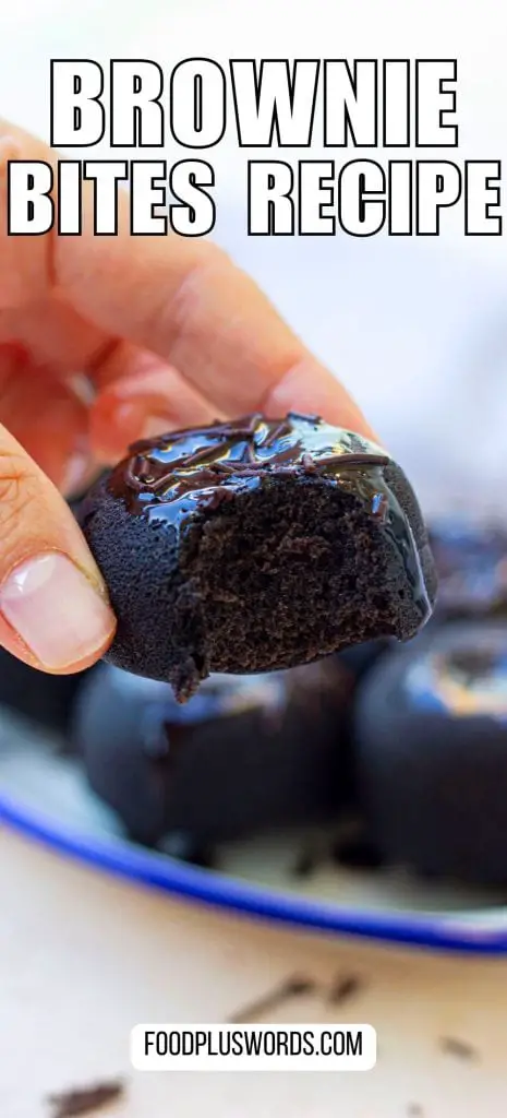 Deliciosa receta instantánea de bocaditos de brownie