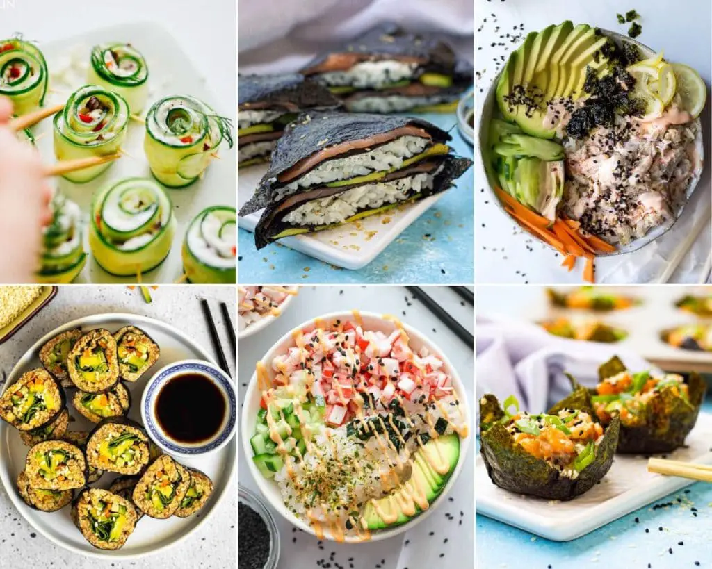 ¡Las 35 mejores recetas de sushi que te arrepentirás si no las probaste antes! ¡Las 35 mejores recetas de sushi que te arrepentirás si no las probaste antes!