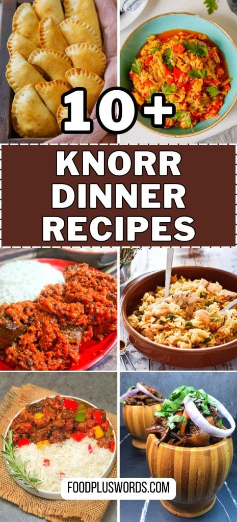 Las 13 mejores ideas para la cena Knorr que te darán hambre