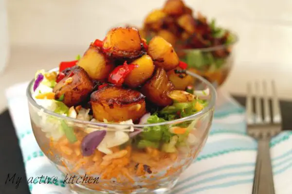 Mantequilla de ajo y chile plátano Mantequilla de ajo y chile plátano