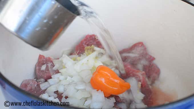 Sopa de maní de África occidental (Maafe) – estilo nigeriano Sopa de maní de África occidental (Maafe) – estilo nigeriano