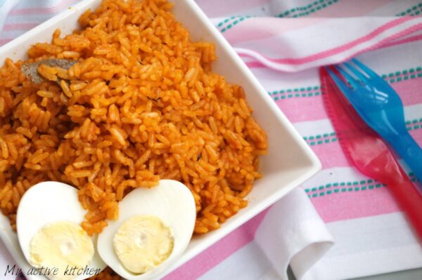 Arroz jollof vegetariano Arroz jollof vegetariano