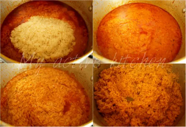 Arroz jollof vegetariano